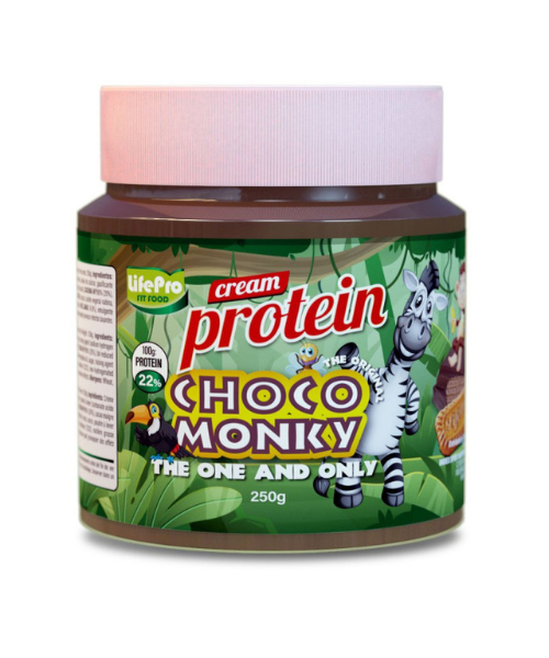 LIFE PRO FIT FOOD PROTEIN CREAM CHOCO MONKY 250G