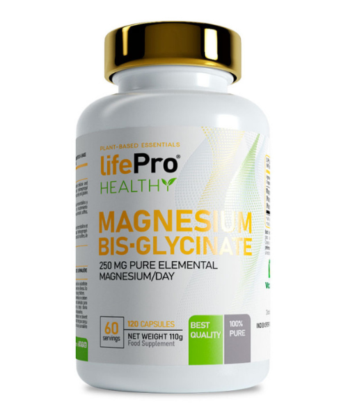 LIFE PRO BISGLICINATO DE MAGNESIO 120caps