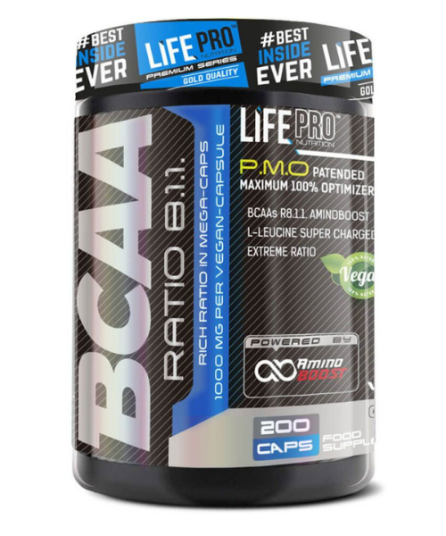 LIFE PRO BCAA 8.1.1 1000mg 200 tabs