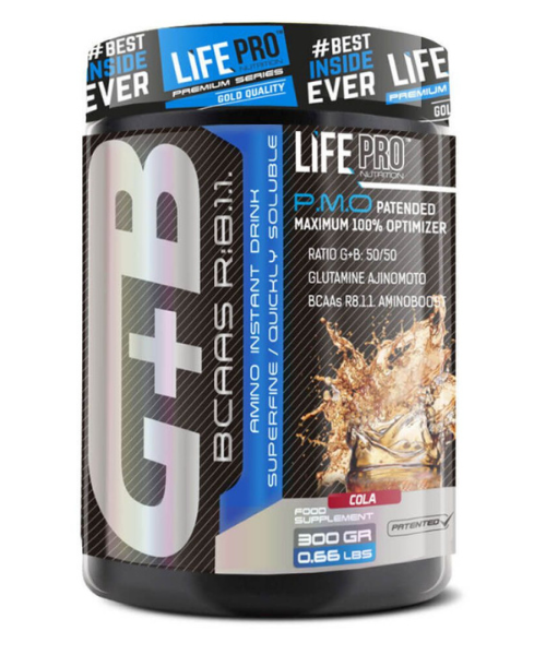 LIFE PRO BCAA + GLUTAMINA AJINOMOTO 300g