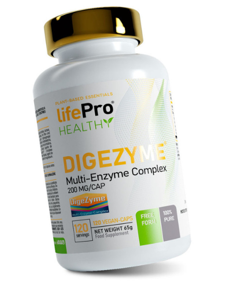 LIFE PRO DIGEZYME 200mg 120caps