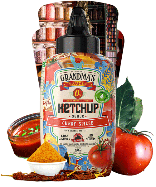 GRANDMAS KETCHUP CURRY SPICED SAUCE