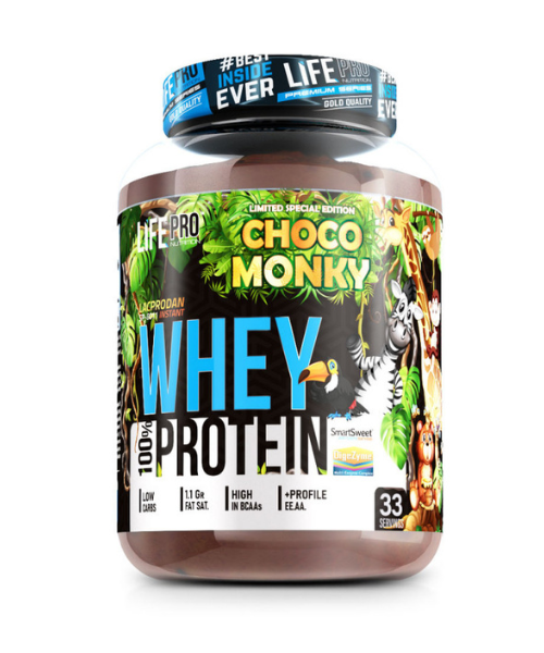 LIFE PRO WHEY CHOCO MONKY LIMITED EDITION