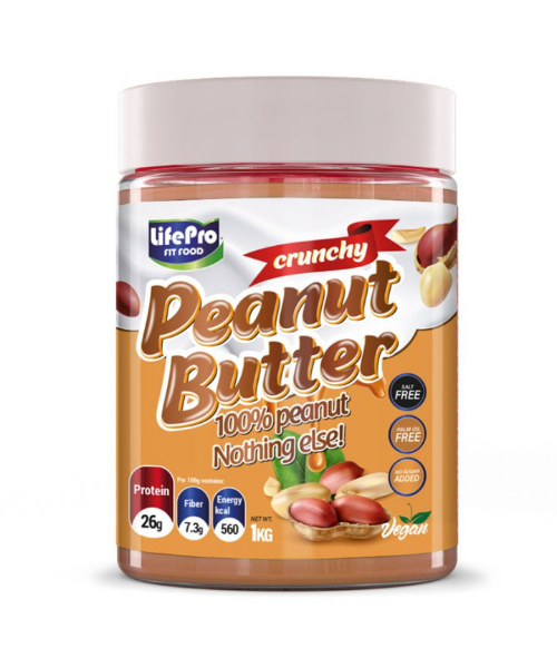 LIFE PRO FIT FOOD PEANUT BUTTER CRUNCHY 1KG